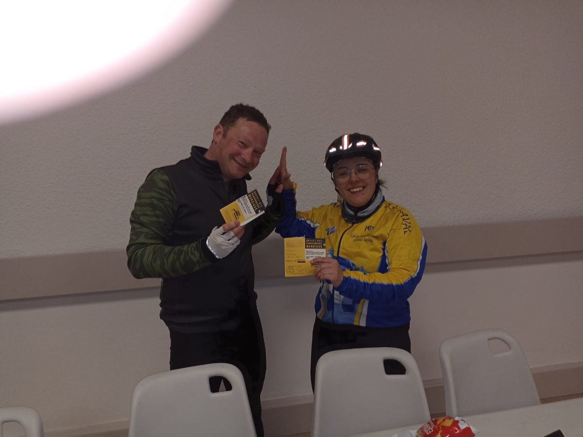 👍👍Deux Nivolas Cyclo réussissent le BRM de Gillonnay