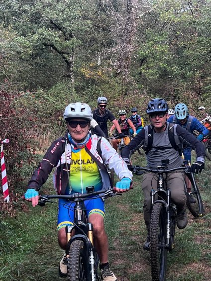 👏 Renée et Denis au week-end VTT FFVélo Auvergne Rhone-Alpes